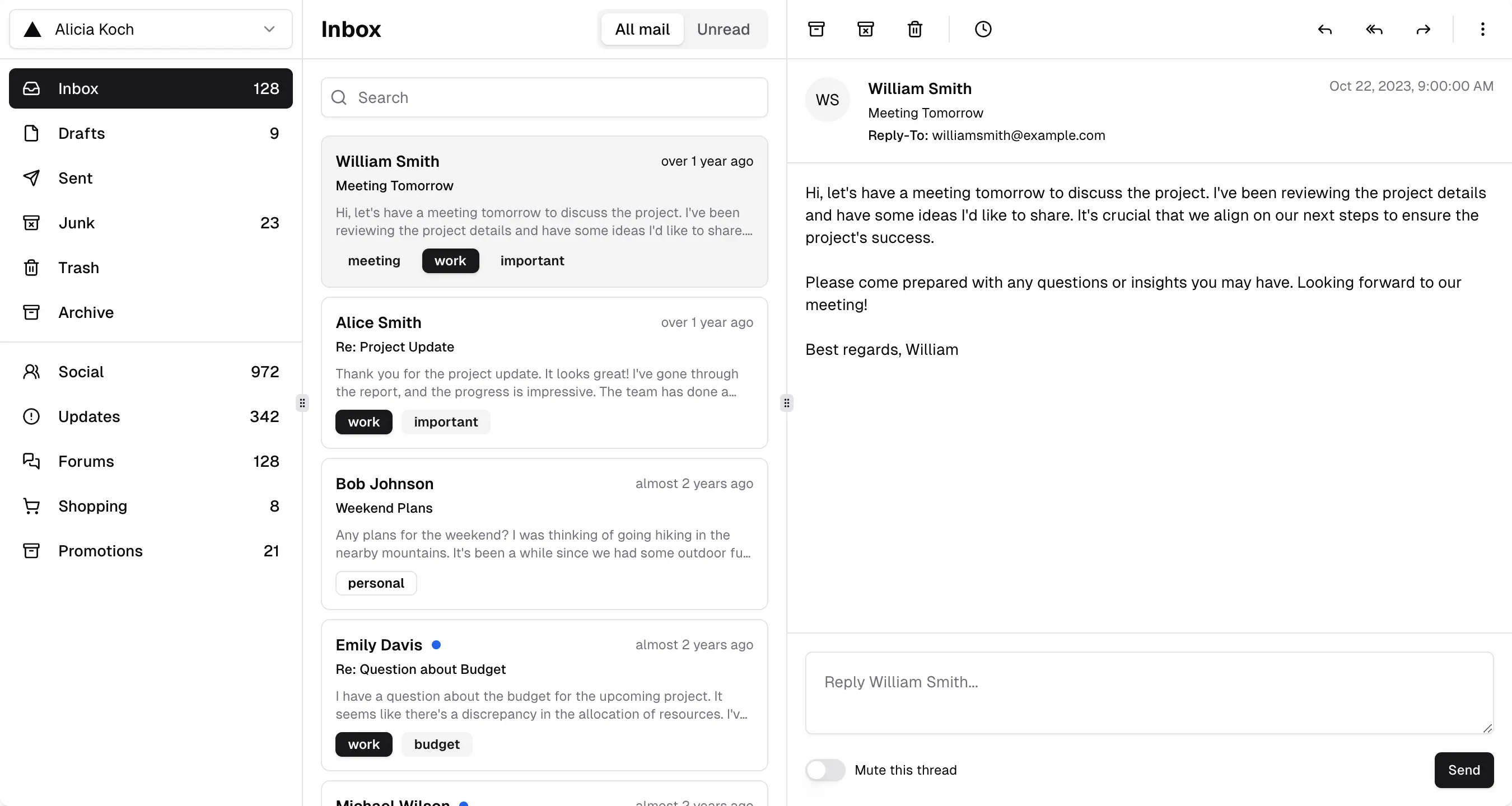Nestwork app dashboard